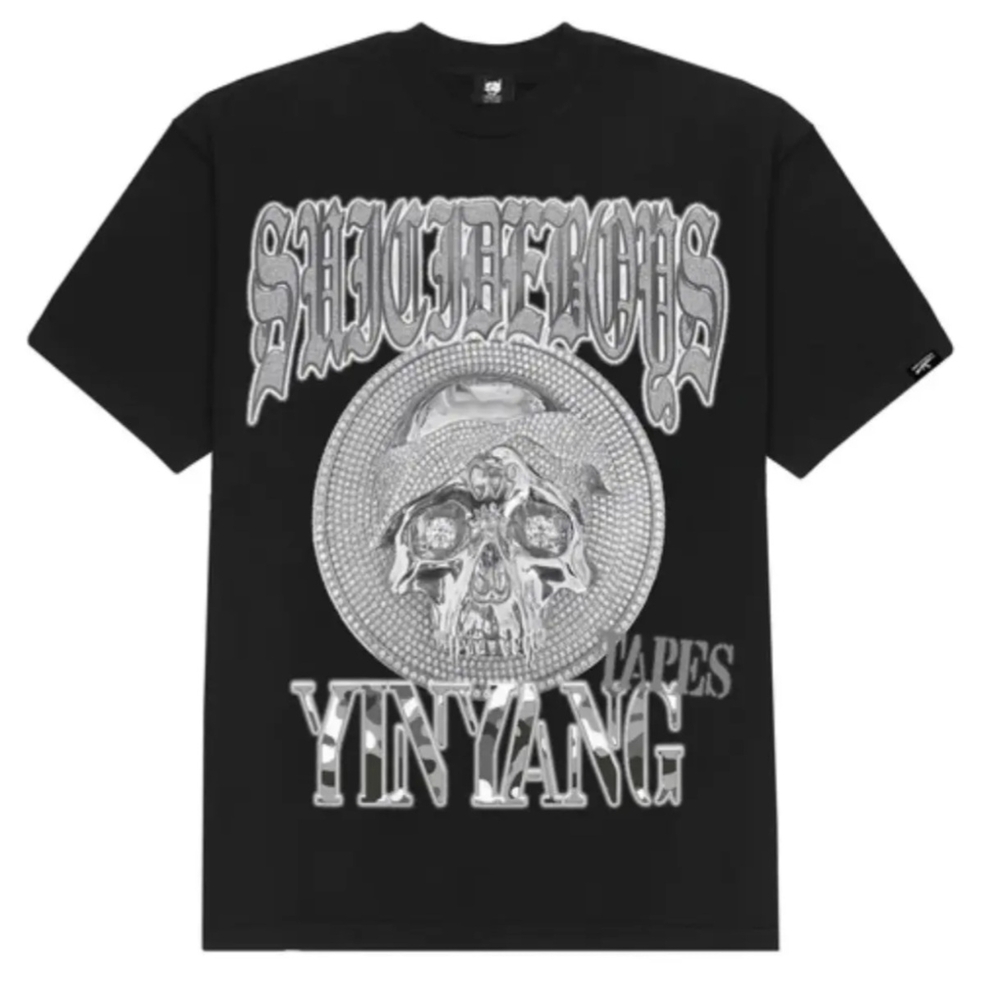 G59 $UICIDEBOY$ BLNG BLNG YIN YANG TAPES T-Shirt SZ LARGE